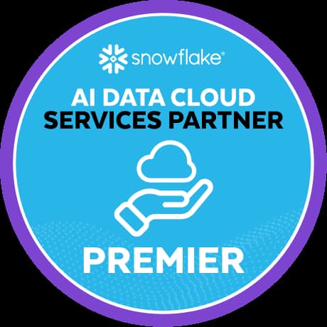 Snowflake Premier Partner badge