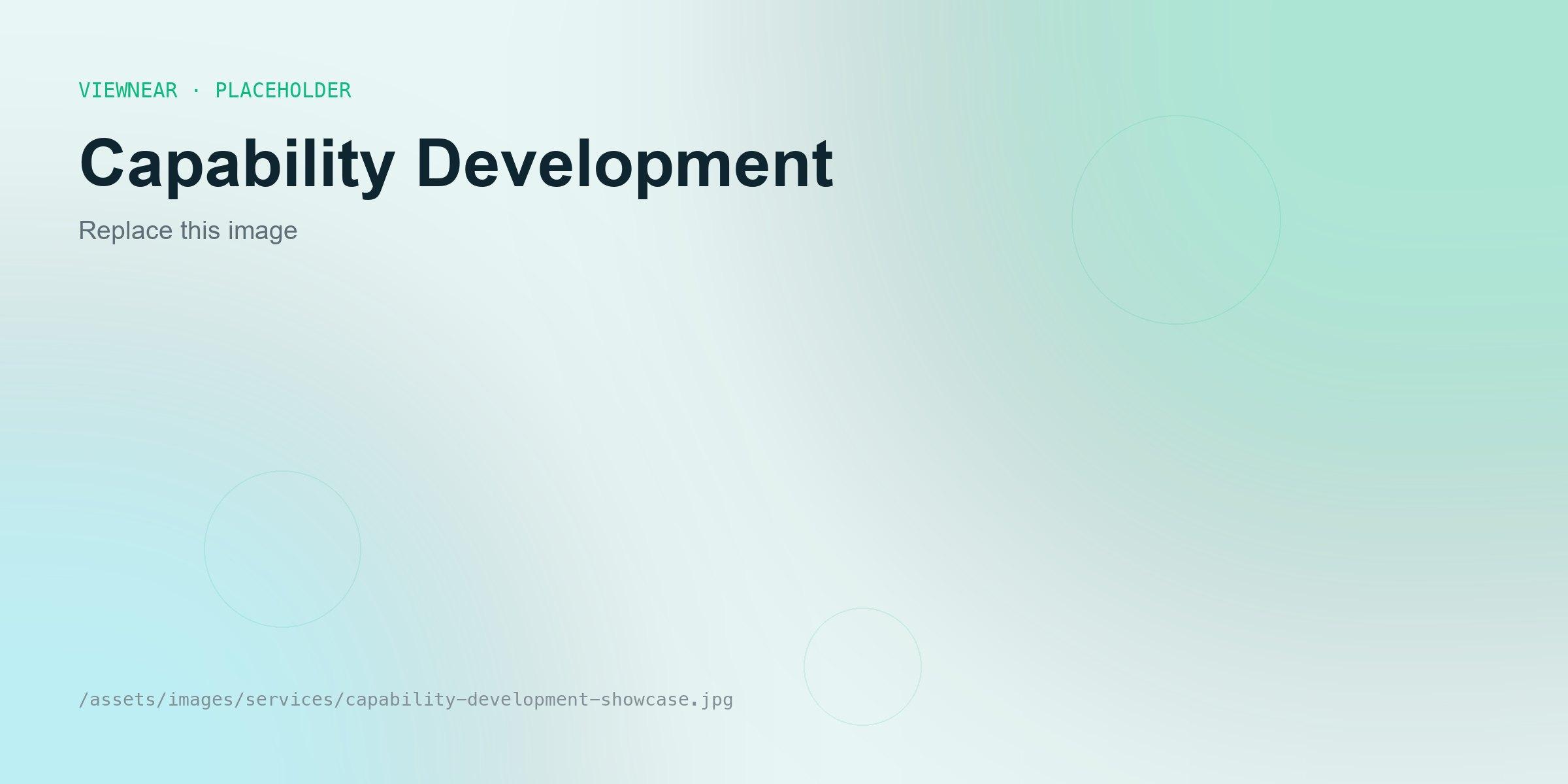 Capability Development running on Snowflake